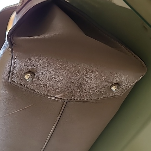 Michael Kors Collection Miranda Top Lock Shoulder Bag Large - Picture 5 of 8